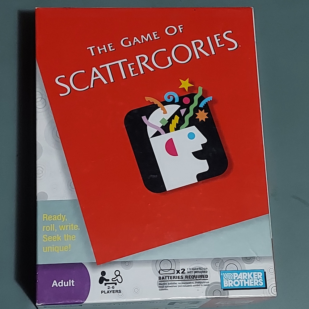 Vintage Game- The Game of Scattergories